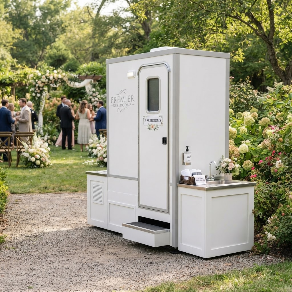 Deluxe Flushing Restrooms rental in Sunrise, FL